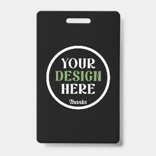 aangepaste, unieke, strakke & minimalistische hers badge