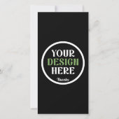 aangepaste, unieke, strakke & minimalistische hers bedankkaart (Voorkant)