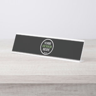 aangepaste, unieke, strakke & minimalistische hers bureau naambordje