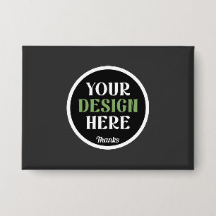 aangepaste, unieke, strakke & minimalistische hers button