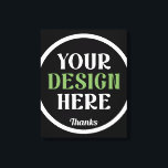 aangepaste, unieke, strakke & minimalistische hers canvas afdruk<br><div class="desc">Dit ontwerp is voor iedereen toegankelijk. Voel je vrij om het logo,  afbeeldingen,  tekst en kleuren aan te passen aan je voorkeuren. Hartelijk dank.</div>