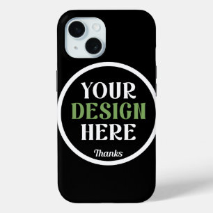 aangepaste, unieke, strakke & minimalistische hers iPhone 15 case