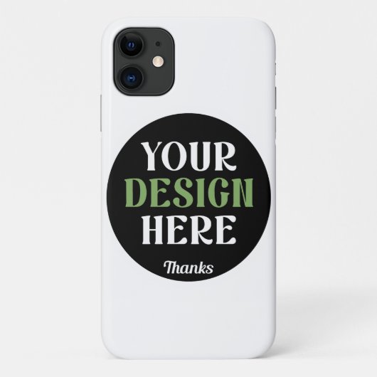 aangepaste, unieke, strakke & minimalistische hers Case-Mate iPhone case (Achterkant)