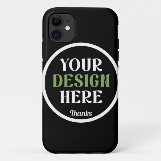 aangepaste, unieke, strakke & minimalistische hers Case-Mate iPhone case (Achterkant)