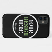 aangepaste, unieke, strakke & minimalistische hers Case-Mate iPhone case (Achterkant (horizontaal))