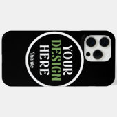 aangepaste, unieke, strakke & minimalistische hers Case-Mate iPhone case (Achterkant (horizontaal))