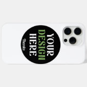aangepaste, unieke, strakke & minimalistische hers Case-Mate iPhone case (Achterkant (horizontaal))