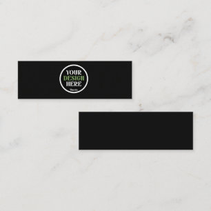 aangepaste, unieke, strakke & minimalistische hers contactkaartje