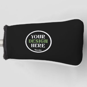 aangepaste, unieke, strakke & minimalistische hers golfheadcover