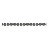 aangepaste, unieke, strakke & minimalistische hers grosgrain lint (Voorkant)