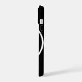 aangepaste, unieke, strakke & minimalistische hers iPhone 15 case (Linkerkant)