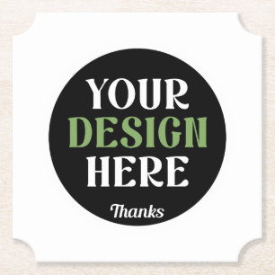 aangepaste, unieke, strakke & minimalistische hers kartonnen onderzetters