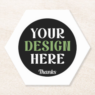 aangepaste, unieke, strakke & minimalistische hers kartonnen onderzetters