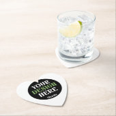 aangepaste, unieke, strakke & minimalistische hers kartonnen onderzetters (Insitu)