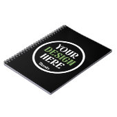 aangepaste, unieke, strakke & minimalistische hers notitieboek (Linkerzijde)