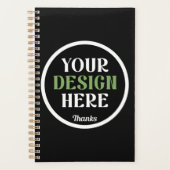 aangepaste, unieke, strakke & minimalistische hers planner (Voorkant)