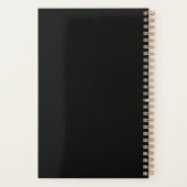 aangepaste, unieke, strakke & minimalistische hers planner (Achterkant)
