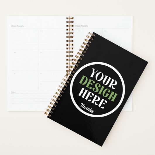 aangepaste, unieke, strakke & minimalistische hers planner (Display)
