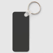 aangepaste, unieke, strakke & minimalistische hers sleutelhanger (Achterkant)