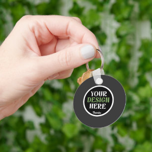 aangepaste, unieke, strakke & minimalistische hers sleutelhanger