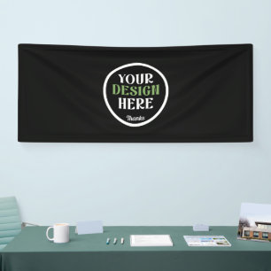 aangepaste, unieke, strakke & minimalistische hers spandoek