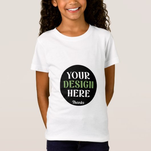 aangepaste, unieke, strakke & minimalistische hers t-shirt (Voorkant)
