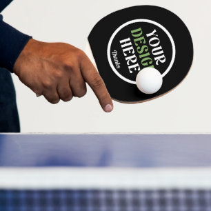 aangepaste, unieke, strakke & minimalistische hers tafeltennisbatje