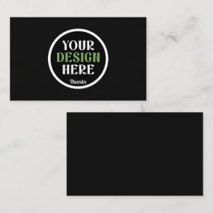 aangepaste, unieke, strakke & minimalistische hers visitekaartje