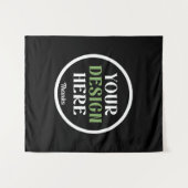 aangepaste, unieke, strakke & minimalistische hers wandkleed (Voorkant (horizontaal))