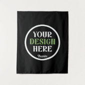 aangepaste, unieke, strakke & minimalistische hers wandkleed (Voorkant)