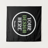 aangepaste, unieke, strakke & minimalistische hers wandkleed (Voorkant (horizontaal))