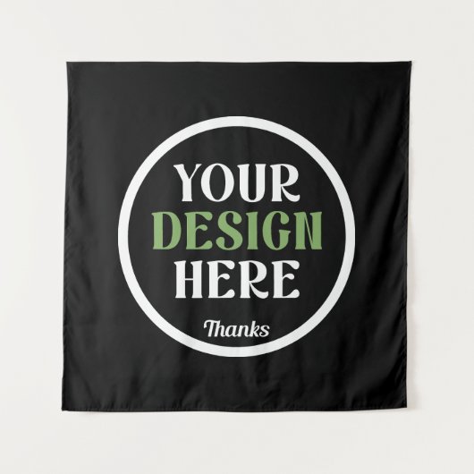 aangepaste, unieke, strakke & minimalistische hers wandkleed (Voorkant)