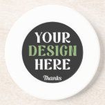 aangepaste, unieke, strakke & minimalistische hers zandsteen onderzetter<br><div class="desc">Dit ontwerp is voor iedereen toegankelijk. Voel je vrij om het logo,  afbeeldingen,  tekst en kleuren aan te passen aan je voorkeuren. Hartelijk dank.</div>