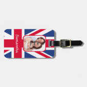 Aangepaste unijack bagagelabel (Voorkant horizontaal)