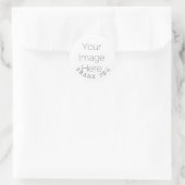 aangepaste unisex Baby Shower Bedankt Foto Sticker (Tas)