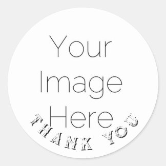 aangepaste unisex Baby Shower Bedankt Foto Sticker