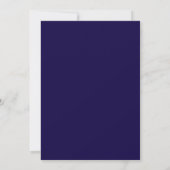 Aangepaste universitaire middelbare school diploma bedankkaart (Achterkant)