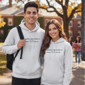 Aangepaste Universiteit Naam Jaar Hoofdvak Ontwerp Hoodie