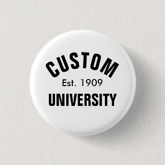 Aangepaste Universiteit Schatting Ronde Button 3,2 Cm