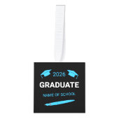 Aangepaste universiteitsschool afstuderen 2026 decoratie (Voorkant)