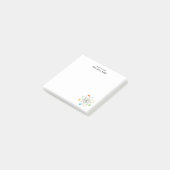 Aangepaste UP AND ATOM Grappige Wetenschap Quote Post-it® Notes (Schuin)