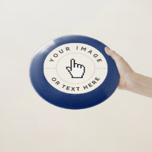 Aangepaste UPA goedgekeurd 175g frisbee - blauw