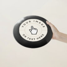 Aangepaste UPA goedgekeurd 175g frisbee - zwart