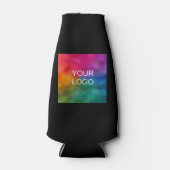 Aangepaste upload uw bedrijf Logo Moderne Sjabloon Flesjeskoeler (Voorkant)