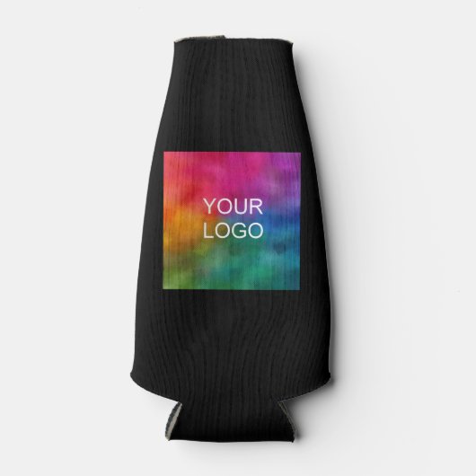 Aangepaste upload uw bedrijf Logo Moderne Sjabloon Flesjeskoeler (Voorkant)