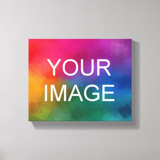 Aangepaste Upload Van Uw Afbeelding Foto Logo Canvas Afdruk (Voorkant)
