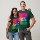 Aangepaste Upload van Uw Logo of Foto Heren Modern T-shirt (Unisex)
