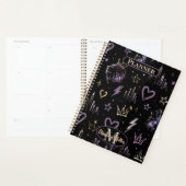 Aangepaste Urban Graffiti Kosmische Doodle  Planner (Display)