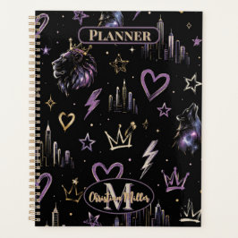 Aangepaste Urban Graffiti Kosmische Doodle Planner