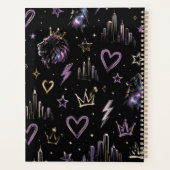 Aangepaste Urban Graffiti Kosmische Doodle  Planner (Achterkant)